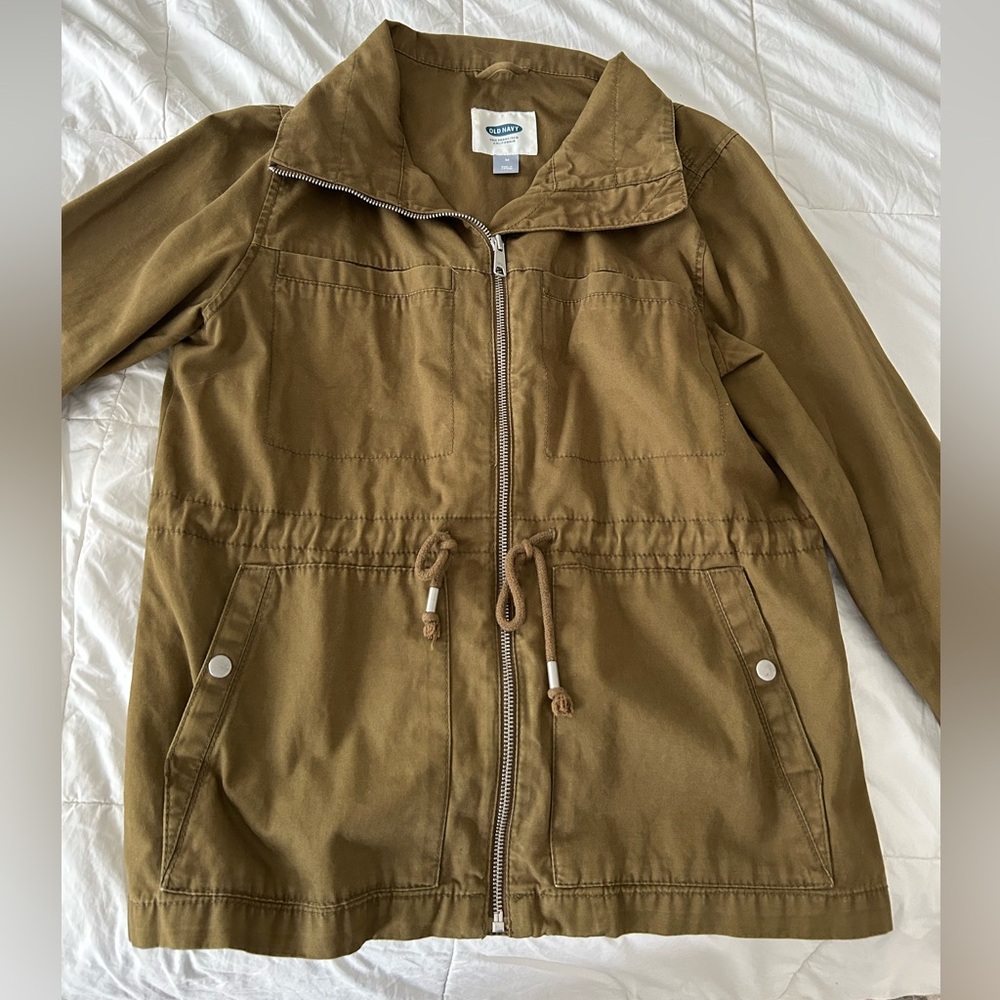 Old Navy Women's Olive Green Jacket